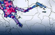 از دوشنبه آغاز می‌شود: موج برف و باران در ۱۵ استان