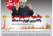 بالاترین تورم ۸۰ سال اخیر در دوره روحانی ثبت شد، خسارت او و دولتش، همسطح جنگ جهانی برای ایران بود
