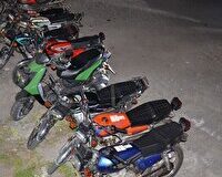 توقیف ۱۰ دستگاه موتورسیکلت متخلف در تالش