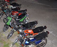 توقیف ۱۰ دستگاه موتورسیکلت متخلف در تالش