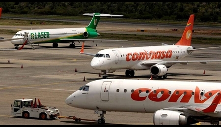 شکایت ونزوئلا از آمریکا بابت بسته بودن حریم هوایی