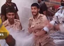 مهار آتش‌سوزی یک فروند شناور باربری در اسکله کیش