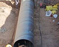 اتصال شبکه فاضلاب شرق نیشابور به تصفیه خانه