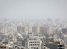 هوای  ناسالم کلانشهر مشهد در ۱۱ آذرماه، برای بیست‌ و پنجمین روز پیاپی