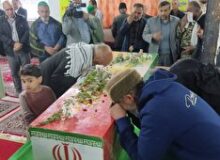 بزرگداشت ۲۵ رزمنده آسمانی روستای تنگه‌علیا نیشابور