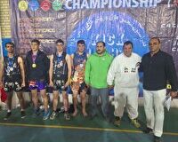 درخشش تیم کیک لایت بوکسینگ نیر در مسابقات کشوری