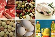 متوسط قیمت کالا‌های خوراکی در آبان ماه