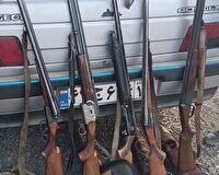 دستگیری شکارچیان متخلف در روستای شیکفتیک شهرستان ارومیه