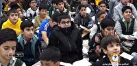 محفل انس با قرآن دانش آموزان ساوجی