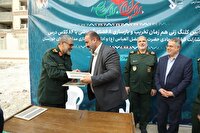 کلنگ‌زنی دبستان شهید جورابیان در منطقه محروم زویه اهواز