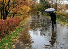 بارش باران در برخی نواحی کشور