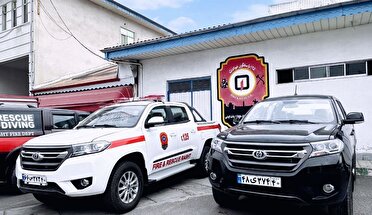 تداوم نوسازی ناوگان خودرویی آتش نشانی رشت با الحاق ۲ خودروی جدید دیگر