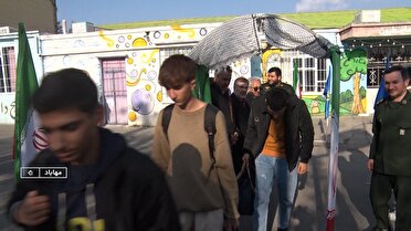 اعزام نخستین کاروان راهیان نور دانشآموزی مهاباد به مناطق عملیاتی جنوب کشور