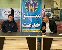 دیدار بی واسطه مردم با مسئولان پای میز خدمت در بوکان