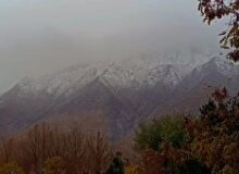 باران وبرفی که طراوات را برای خوانسار به ارمغان آورد