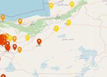 اعلام وضعیت قرمز آلودگی هوا در سمنان و ایوانکی