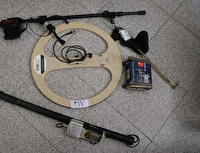 دستگیری متهمان و کشف یک دستگاه فلزیاب در شهرستان شهربابک