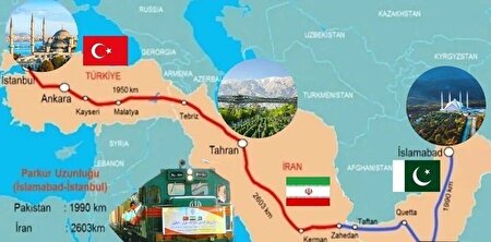 قطار باری اسلام‌آباد- تهران- استانبول ۱۰ دی حرکت می‌کند