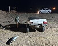 تصادف زنجیره‌ای محور تربت‌جام به فریمان با ۱۳ مصدوم