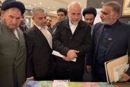 بازدید رئیس مجلس از نمایشگاه کتاب نمایندگان ادوار