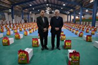 اهدای هزار و ۳۰۰ بسته معیشتی به خانواده زندانیان نیازمند یزدی