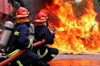 حریق بر جان سه باب مغازه بازارچه سردار بازار کاشان