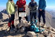 صعود کوهنوردان چهارمحال و بختیاری به قلل کوه دنا