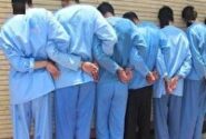 دستگیری گروه اوباش در سرخه