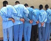 دستگیری گروه اوباش در سرخه