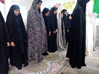 اقامه نماز شکر در بخش رخ تربت حیدریه