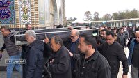 تشییع پیکر مادر شهید علی بکتاش در روز تکریم مادران و همسران شهید