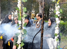 دانش آموزان گیلانی در راه سرزمین وحی