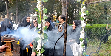 دانش آموزان گیلانی در راه سرزمین وحی