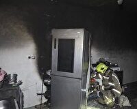 نجات نوجوان معلول از آتش سوزی در روستای تپه‌سلام مشهد