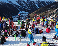 پایان نخستین روز اسکی آلپاین در ایتالیا با حضور نمایندگان ایران