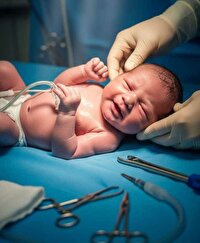 تولد نوزاد عجول در آران وبیدگل