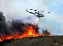 استقرار بالگرد آتش نشانی در دزفول