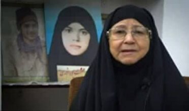 آسمانی شدن مادر شهیدان پور انوری در دزفول