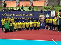پایان مسابقات هندبال پیشکسوتان کشور با قهرمانی تیم میزبان