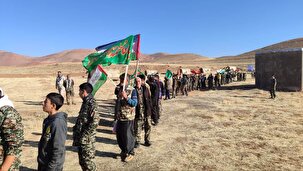 اجرای رزمایش الی بیت المقدس در تکاب