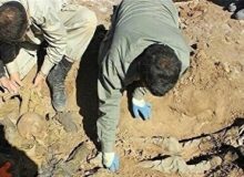 تفحص پیکر ۴ شهید در شرق دجله