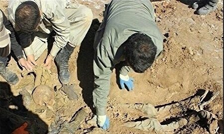 تفحص پیکر ۴ شهید در شرق دجله