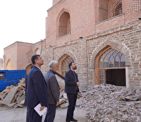 الحاقات اضافی مسجد جامع ارومیه برچیده میشود