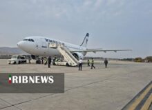 اعزام اولین زائران حج عمره از ایستگاه پروازی خرم‌آباد