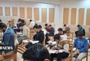 برگزاری آزمون ورودی دانشگاه افسری ارتش در شیراز