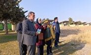 بازدید نماینده سازمان ملل متحد از سایت رشکان پارک ملی دریاچه ارومیه