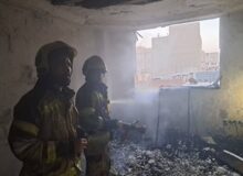 آتش سوزی یک ساختمان مسکونی در منطقه ۱۹ تهران مهار شد
