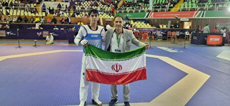 تکواندو زیر ۲۱ سال جهان؛ زینالی طلایی شد