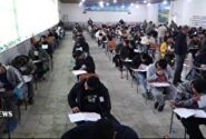 برگزاری آزمون ورودی دانشگاه افسری ارتش در سنندج