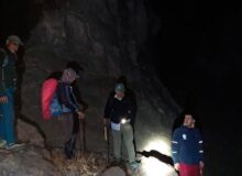 ۱۲ نفر گرفتار در ارتفاعات کرج نجات یافتند
